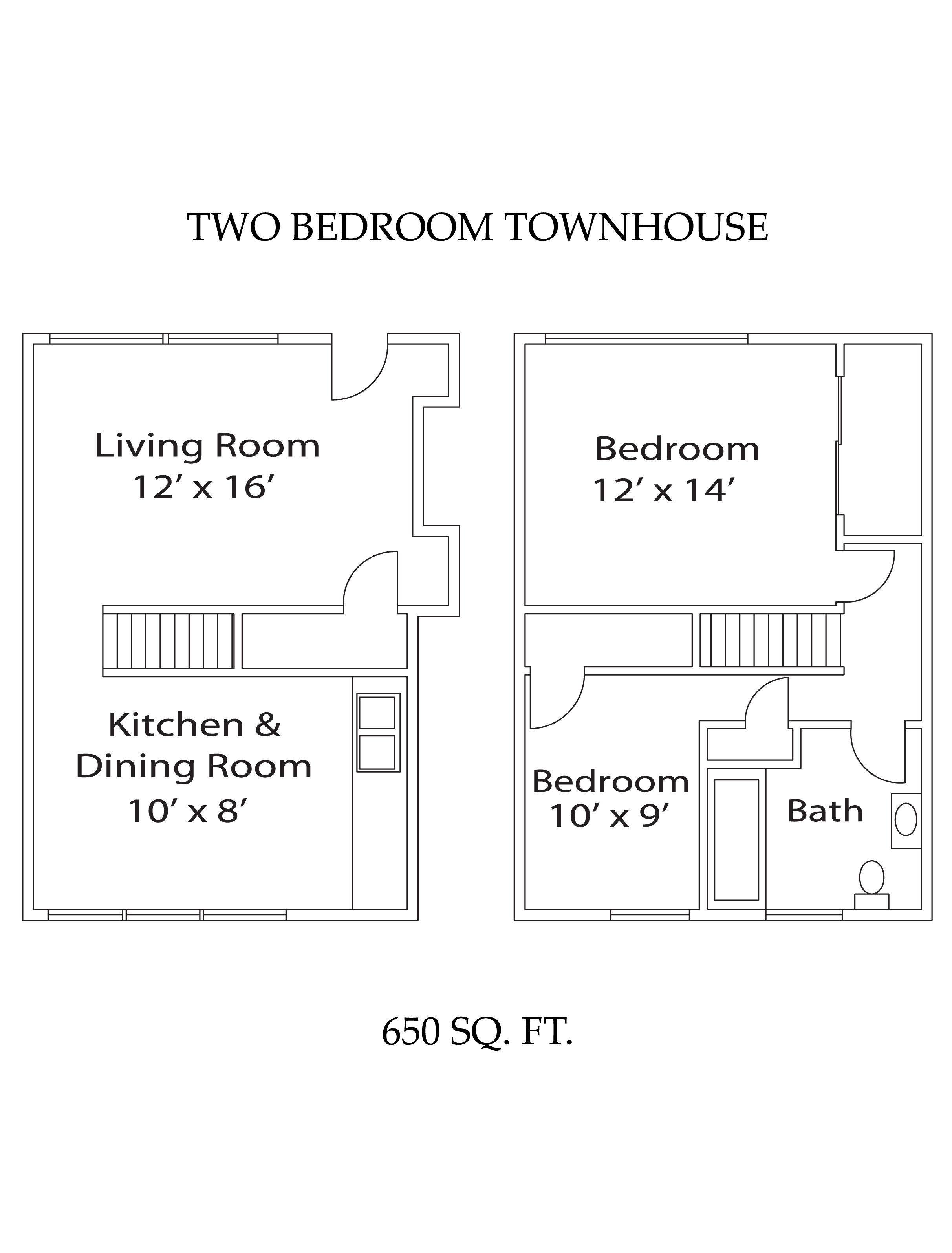 Cedar floor plan